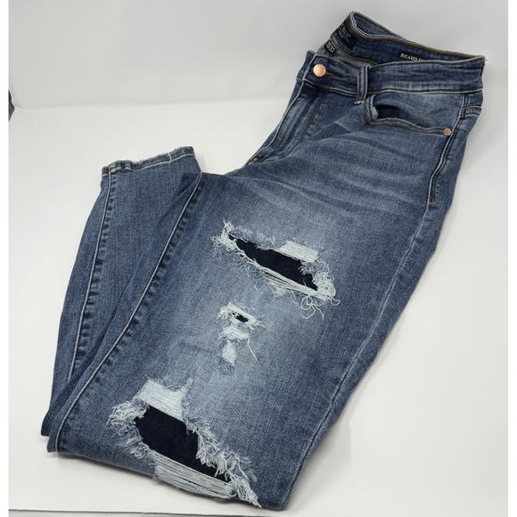 Judy Blue Other - Judy Blue Relaxed Fit Jeans Womens Size 15/32 Blue JB82525MD